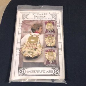 Bag Pattern- Bottoms-Up Backpack Pattern and Accessories